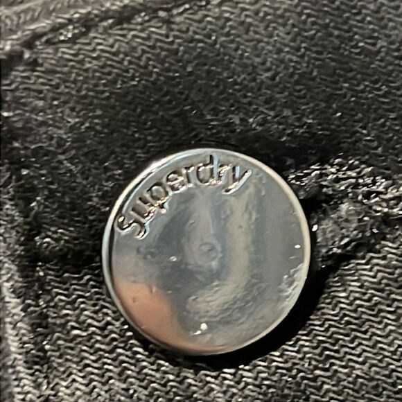 The‎ Superdry Black High Rise Wide Leg Jeans Size 26 - Picture 3 of 16